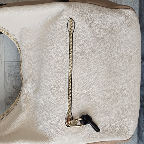 Coach Pennie Shoulder Handbag Leather With Brown Dust Cover Slip - Picture 11 of 17